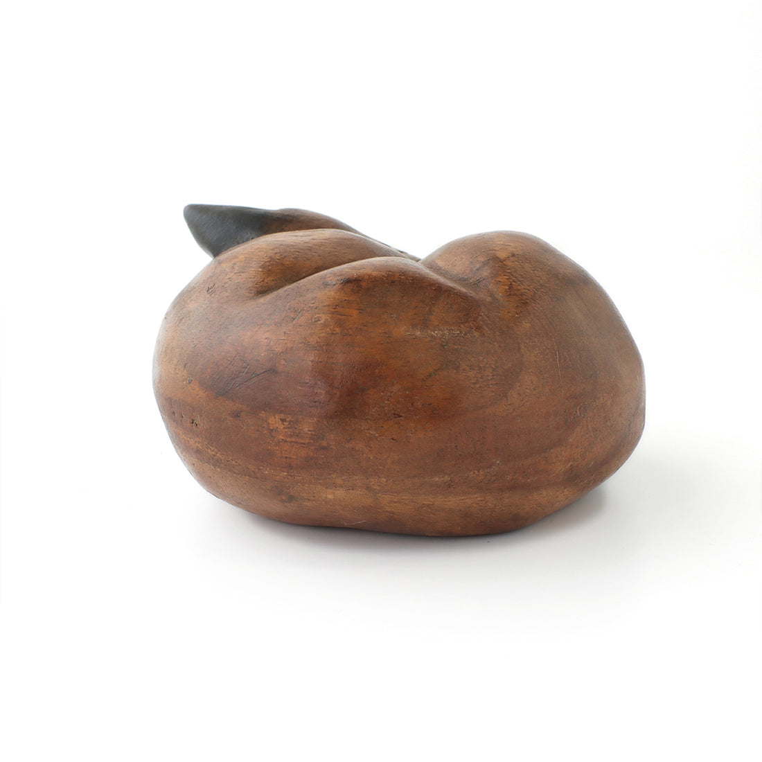 Wood Carving Sleeping Cat M - image 6