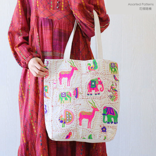 Tote Bag New Rajkoti Embroidery / Assorted - image 1