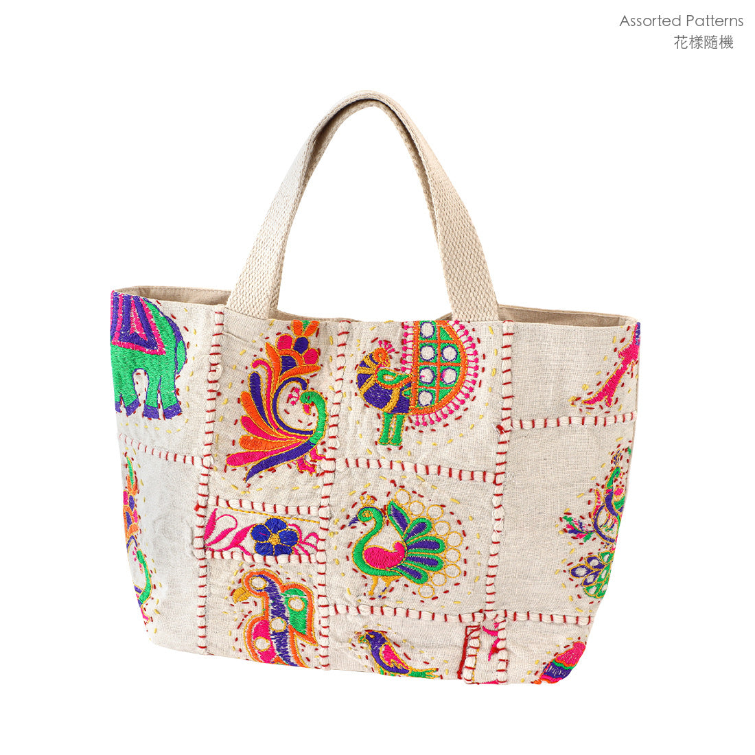 Mini Tote Bag New Rajkoti Embroidery / Assorted - image 3