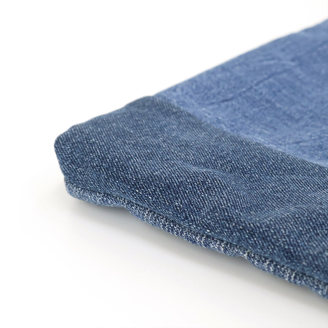 Used Denim Patchwork Tote Bag - image 11