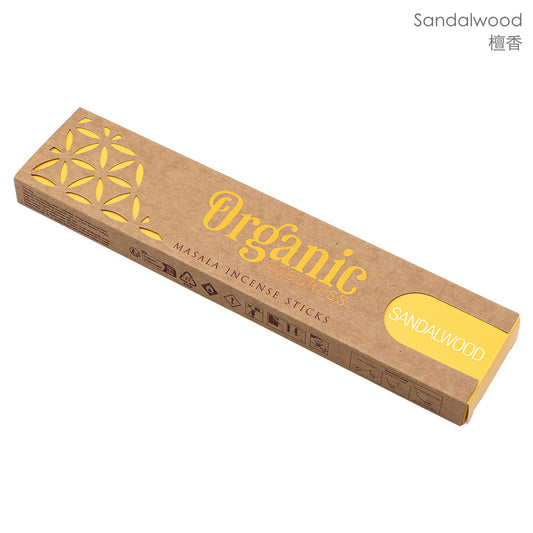 Organic Goodness Masala Incense / Sandalwood - image 1