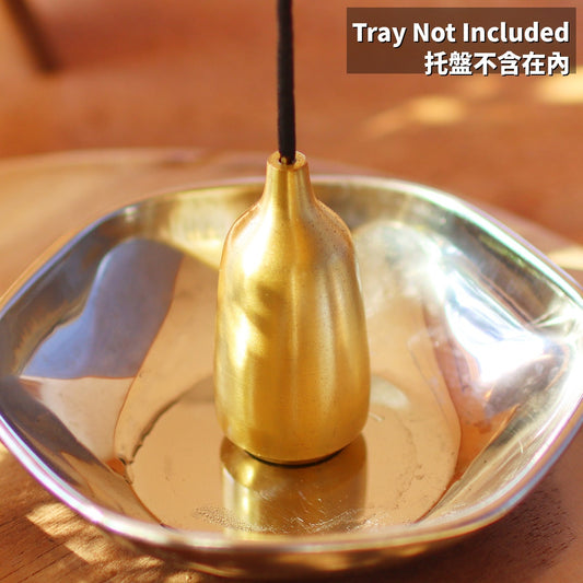 Brass Incense Holder Bottle - image 1